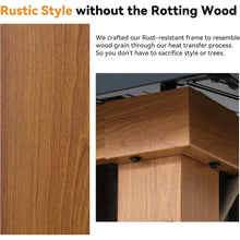 Load image into Gallery viewer, Permanent Hardtop Gazebo 12' x 20' w/ 4 LED Lights, Outdoor Gazebo w/Galvanized Steel Double Roof, Patio Gazebo w/Decor Hooks