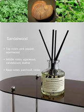Load image into Gallery viewer, 50ml Flameless Home Fragrance Room Flameless Freesia Jasmine Fragrance Oil with Reed Diffuser Stick Home Room Air Freshener Deco