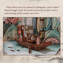 Load image into Gallery viewer, CUTEBEE Wooden Dollhouse Kit Miniature Doll House Kits Booknook Bookshelf Book Nook with Dust Cover Bookends Christmas Gift