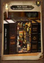 Load image into Gallery viewer, CUTEBEE DIY Book Nook Miniature House Dollhouse Booknook Touch Light Model Building Toy for Decoration Gifts Magic Pharmacist
