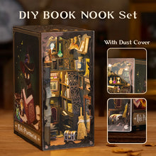 Load image into Gallery viewer, CUTEBEE DIY Book Nook Miniature House Dollhouse Booknook Touch Light Model Building Toy for Decoration Gifts Magic Pharmacist
